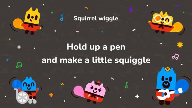 Squirrels The Squirrel Wiggle Song Video смотреть онлайн