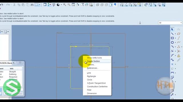 PTC - Pro Engineering || 11 - Blend смотреть онлайн