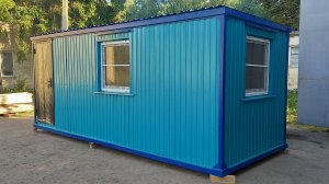 Бытовка дачная вагончик блок контейнер 2.40х6х2.40м с утеплением 100мм