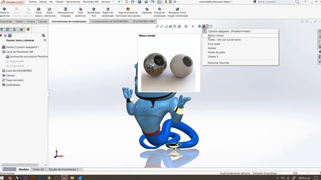 Como Renderizar en SolidWorks смотреть онлайн