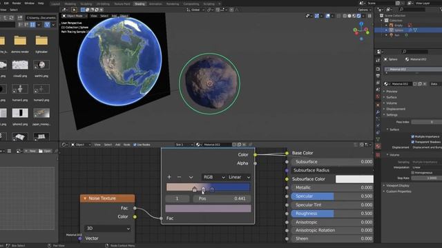 Procedural Planet in 4 Minutes (blender) смотреть онлайн