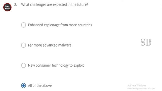 Introduction to Cybersecurity Tools & Cyber Attacks | All Quiz Answers | Coursera | IBM смотреть онлайн