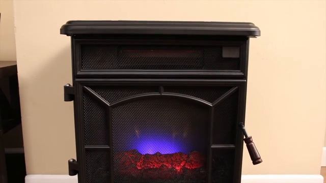 Duraflame DFI-550-0 Mason Freestanding Infrared Quartz Fireplace Stove, Black смотреть онлайн