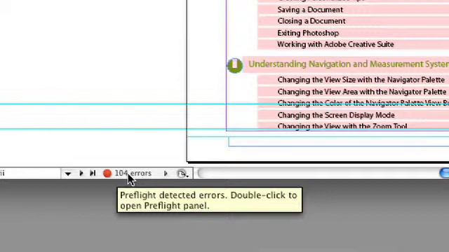 InDesign CS4: Using Live Preflight смотреть онлайн