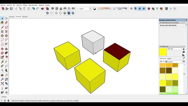como aplicar materiales correctamente en SKETCHUP 🏠 🧱✔️ смотреть онлайн