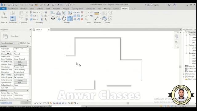 #23) Revit Architecture Hindi tutorial | Modify Commands in Revit | Split | Trim Command | 🔥🔥 смотреть онлайн