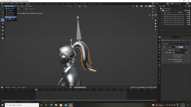 How To Animate Hair In Blender | Hair Movement In Blender | Blender Tutorial Hair Animation смотреть онлайн