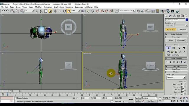 TUTORIAL 3D MAX - BONES TO MODELING(LOMPAT,BELOK,JALAN) смотреть онлайн