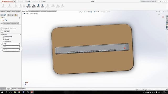 lights in solidworks render смотреть онлайн