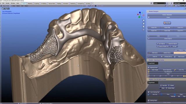 Blender For Dental Lower Framework смотреть онлайн