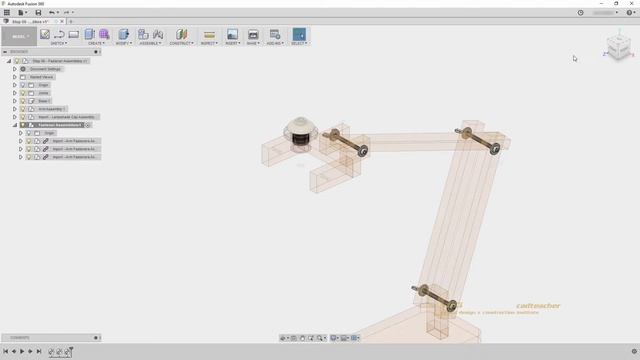 Fusion 360 Workshop - FSN201 - 08 Insert Linked Components - Part 2 смотреть онлайн