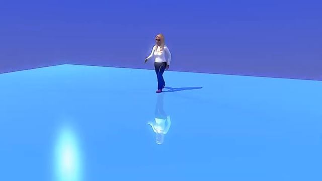 Mädchen, zweite Tochter eines Sozialdemokraten, auf dem Eis - Blender Walk Cycle Animation смотреть онлайн