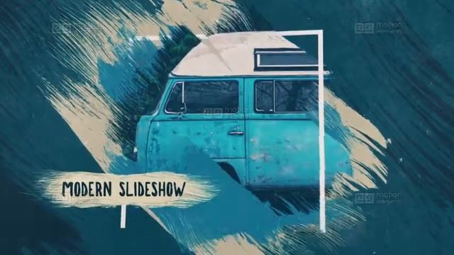 AE Color Brush Strokes Slideshow Project - After Effect Free Download смотреть онлайн