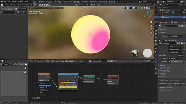 Abstract art Blender Tutorial смотреть онлайн