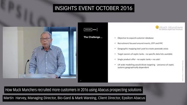 Epsilon Insights Oct 16   Muck Munchers Case Study