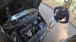 Приехал менять бензонасос, а проблема совсем в другом... | Honda Civic 4D купе