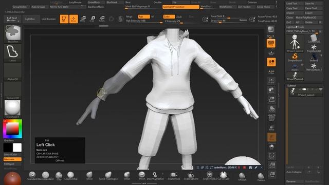 Zbrush'ta Poz verme nasıl Yapılır - 1 ( Zbrush Transpose Master - 1 ) смотреть онлайн