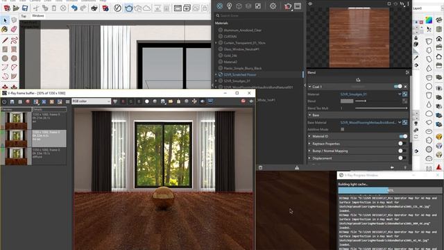 Mix Operator Map for AO Map and Surface Imperfection in V-Ray Next for SketchUp смотреть онлайн