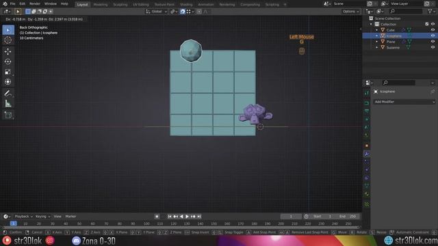 Snap/Alinear en Blender - Tutorial Blender смотреть онлайн