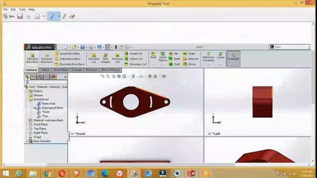 15 Solidworks practice simple drawing and learn ansys data смотреть онлайн