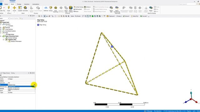 ANSYS Truss Analysis 5 | 3-D Truss Analysis смотреть онлайн