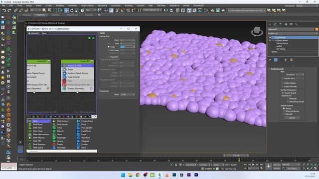 Easy particle packing | 3dsmax x Tyflow Tutorial смотреть онлайн