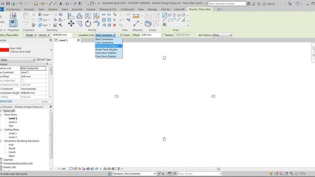 Part 2a Model kitchen and revit families for kitchen Created by Shaun Norman Bedford смотреть онлайн