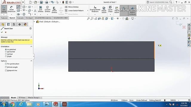 solidworks | how to make easy drawing in solidworks | full tutorial | tutorial Urdu and Hindi смотреть онлайн