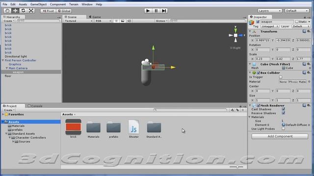 FPS Shooter Simple - Unity - shoot the wall смотреть онлайн