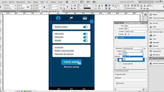 Prototipado Interactivo de aplicaciones y páginas web, sin programación, Adobe Indesign смотреть онлайн