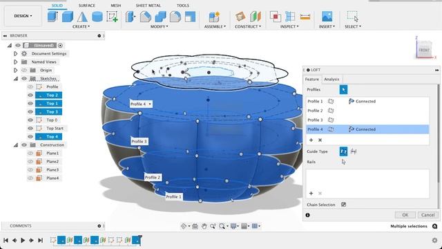 Fusion 360 Pumpkin Tutorial смотреть онлайн