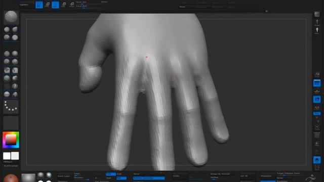 Zbrush hand - Brice Laville Saint Martin смотреть онлайн