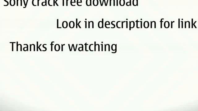 sony vegas crack.exe free dowload смотреть онлайн