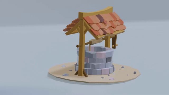 Small well with Blender 2.82a смотреть онлайн