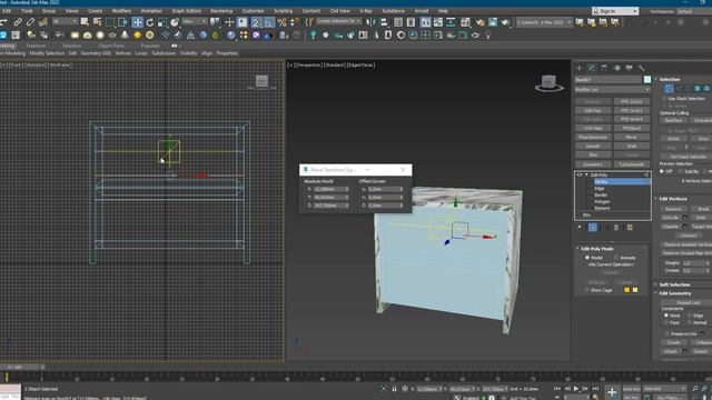 3dsMax Bedside Table Modeling Design Tutorial (Scratch To Finish) - 3ds Max + Corona Render смотреть онлайн