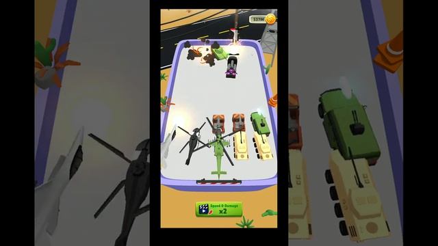 Merge Car Monster Truck Fusion - Max Levels Gameplay - New Android iOS Gameplay смотреть онлайн