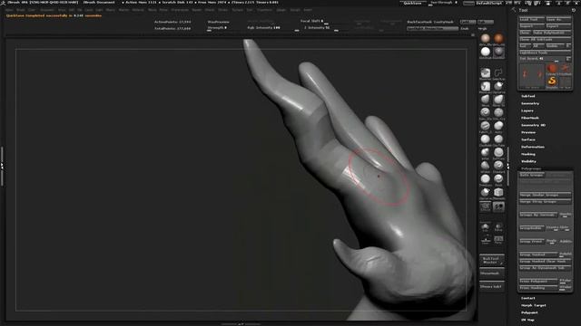 Lizard zbrush WIP 01 смотреть онлайн