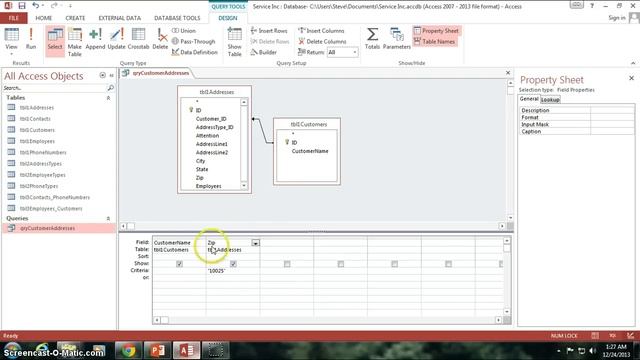 13. Concatenation and Totals (Programming In Microsoft Access 2013) смотреть онлайн