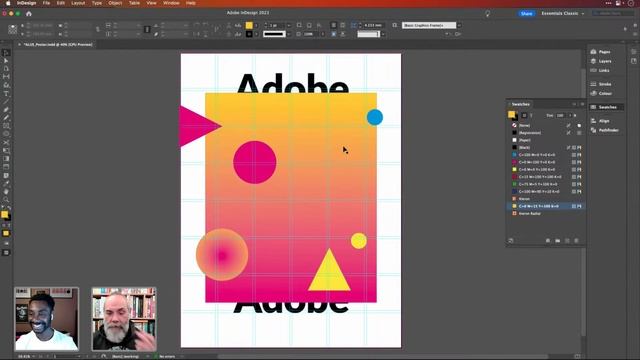 Designing a Creative Poster in Adobe InDesign with Tony Harmer смотреть онлайн