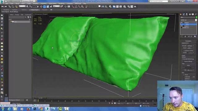 3Ds Max displace смотреть онлайн