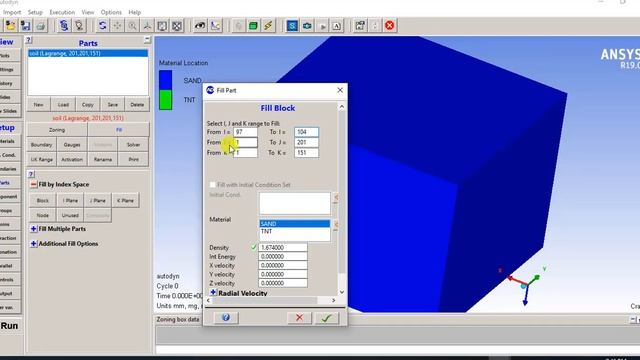 Explosion on the Ground Surface and Air in the AUTODYN ANSYS Software смотреть онлайн