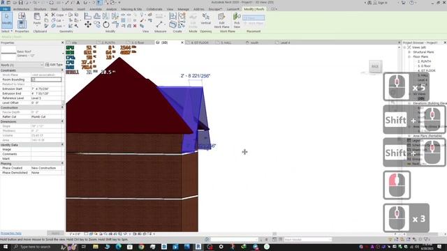 kashmiri house Design 30× 28 || P1 || full house modelling in revit || kashmir house plans смотреть онлайн