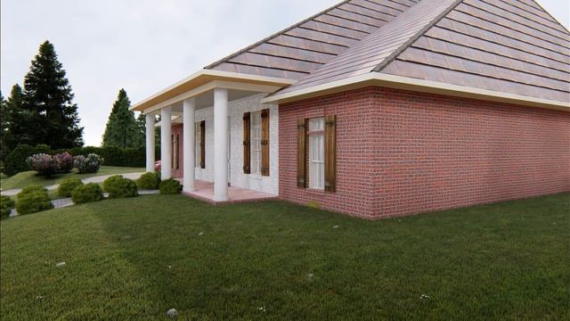 LUMION 8. Casa Tradicional Americana смотреть онлайн