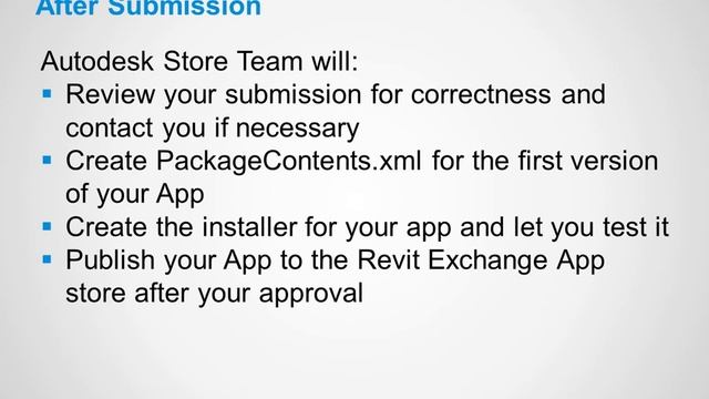 Publish Revit Apps to Exchange Store - Section 8 - Summary and Conclusion смотреть онлайн