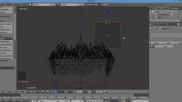 How to Model a Low Poly Floating Island in Blender for Beginners смотреть онлайн