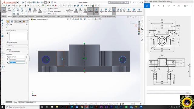 Tutoriel Solidworks pièce 11 بالدارجة الجزايرية смотреть онлайн