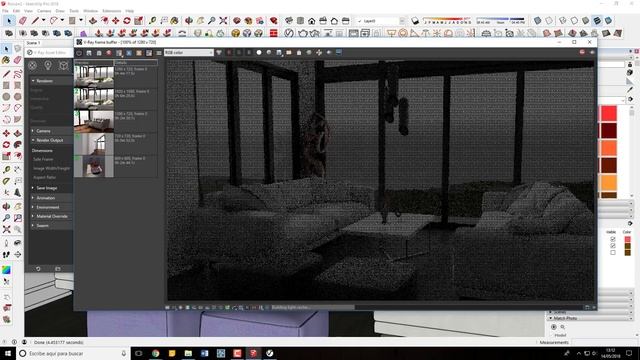 Render con GPU en V-Ray 3-6 para Sketchup смотреть онлайн