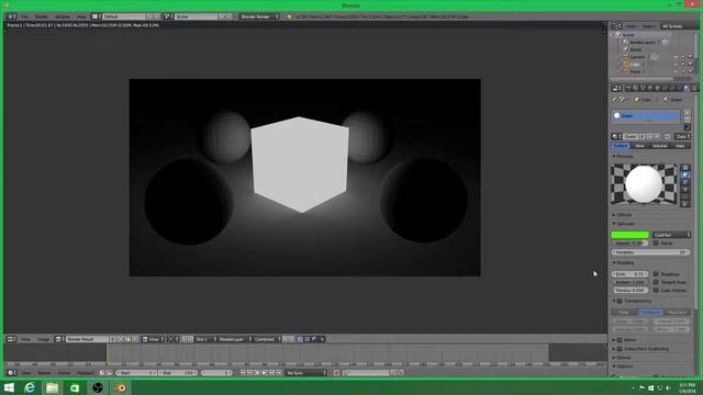 [T&T]Blender 3D - Emitting light from color(Blender & Cycles Render) смотреть онлайн