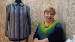 Жакет "Рыбка". Мастер-класс по вязанию крючком от О. С. Литвиной.