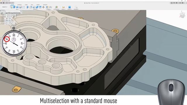 Save your time in Fusion 360 with SpaceMouse & CadMouse смотреть онлайн